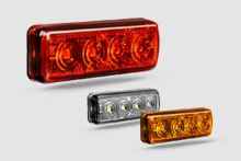 Nouveaux feux de gabarit pour camions, remorques et semi-remorques.